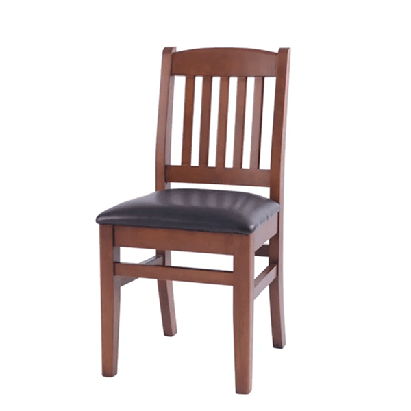 wood chair vertical back