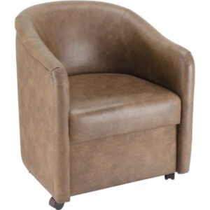 barrel lounge chair