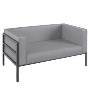 Wide Sofa with Tall Leg Base