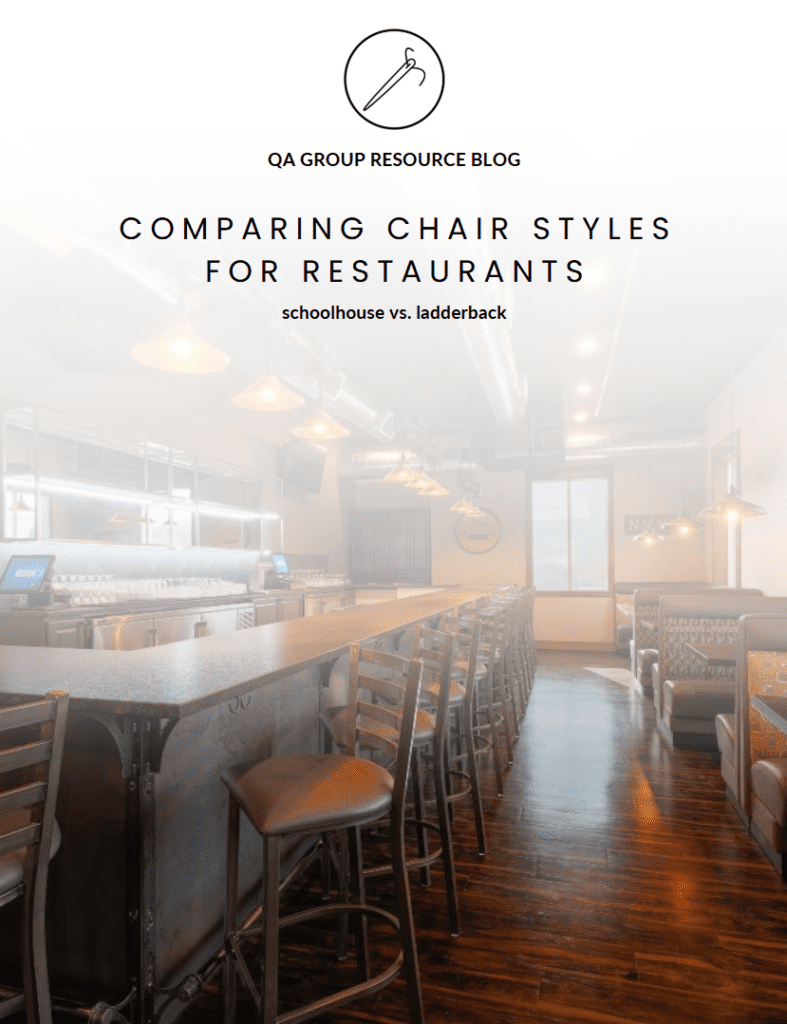 Comparing Schoolhouse and Ladderback Chairs for Restaurants